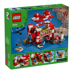 Lego Minecraft The Mooshroom House 21270